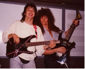 With mentor Gary Hoey