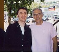 With personal hero Larry Carlton