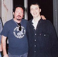 Chatting with another personal hero, Steve Lukather
